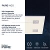 Paul Neuhaus PURE-NEO Lampa Sufitowa LED Aluminium, 4-punktowe, Zdalne sterowanie
