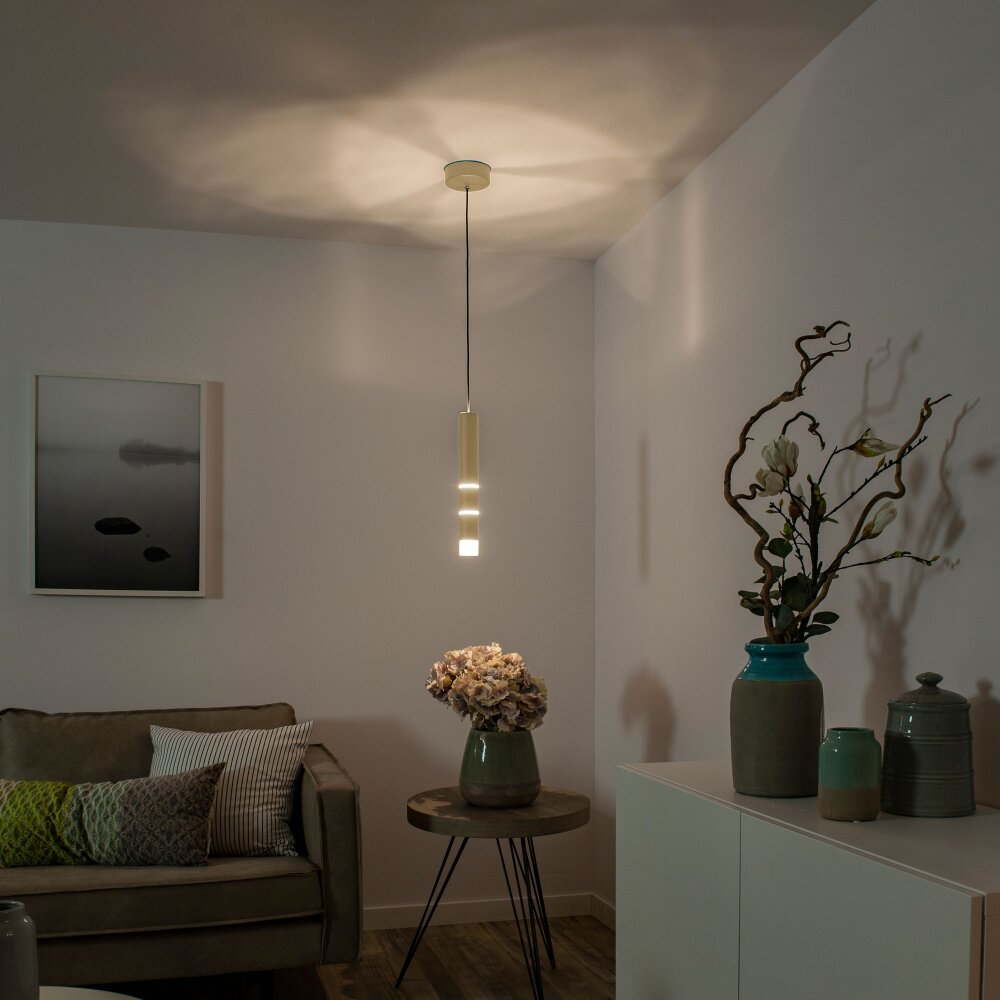 Paul Neuhaus PURE-VEGA Lampa Wisząca LED Mosiądz, 3-punktowe main product photo