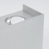 Morenos Zewnętrzny kinkiet LED Srebrny, Biały, 6-punktowe