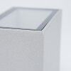 Casmilo Zewnętrzny kinkiet LED Srebrny, 2-punktowe
