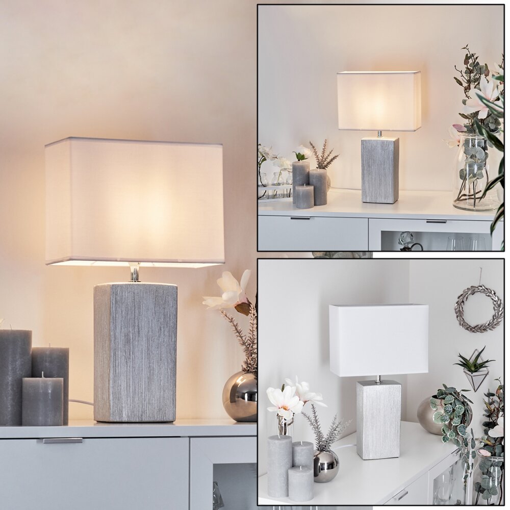 Boldrarias lampka nocna Chrom, Srebrny, 1-punktowy main product photo
