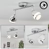 Morges Lampa Sufitowa LED Chrom, 2-punktowe