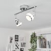 Morges Lampa Sufitowa LED Chrom, 2-punktowe