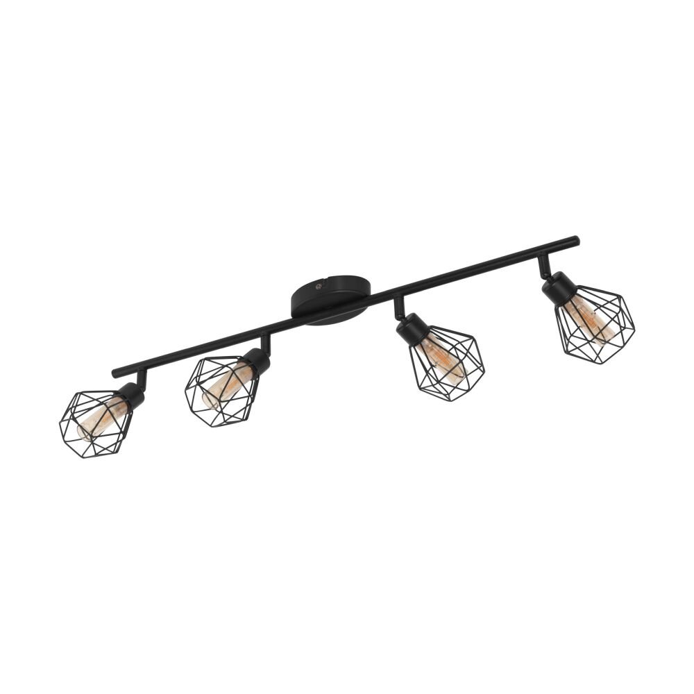 EGLO ZAPATA lampy sufitowe listwy LED Czarny, 4-punktowe main product photo