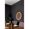 Luce Design MOON Lampa ścienna LED Brązowy, Wygląd drewna, Czarny, 1-punktowy