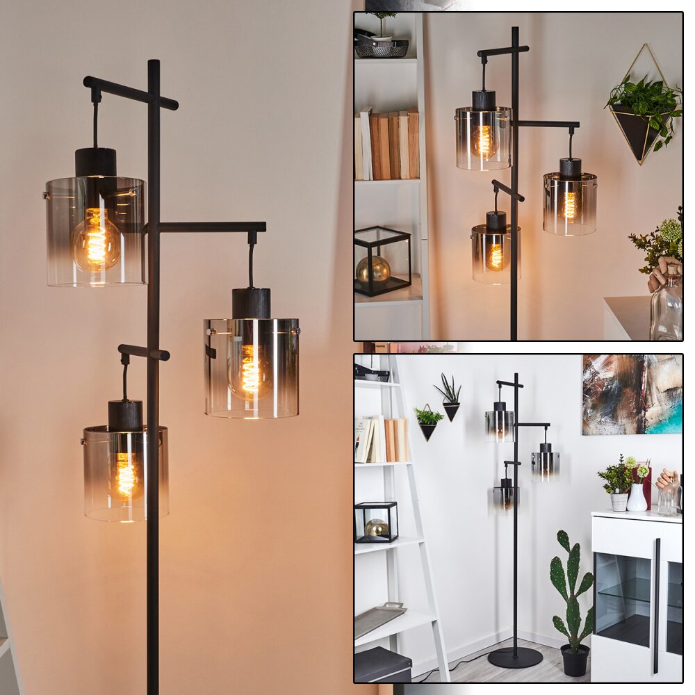 Gafa Lampa Stojąca Czarny, 3-punktowe main product photo