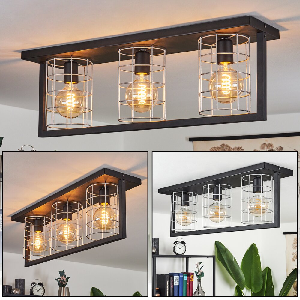 Wynyard Lampa Sufitowa Czarny, 3-punktowe main product photo