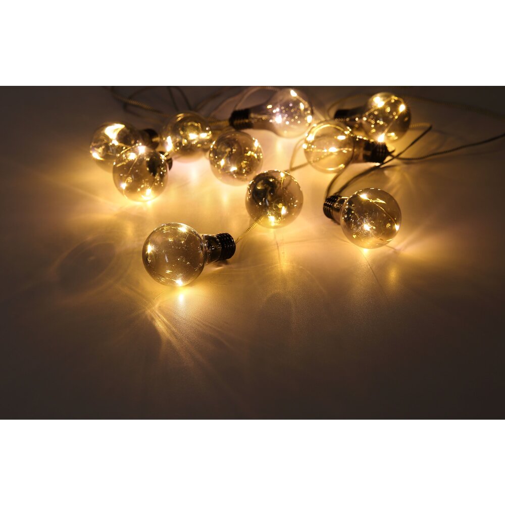 Globo Łańcuch świetlny LED Czarny, 10-punktowe main product photo