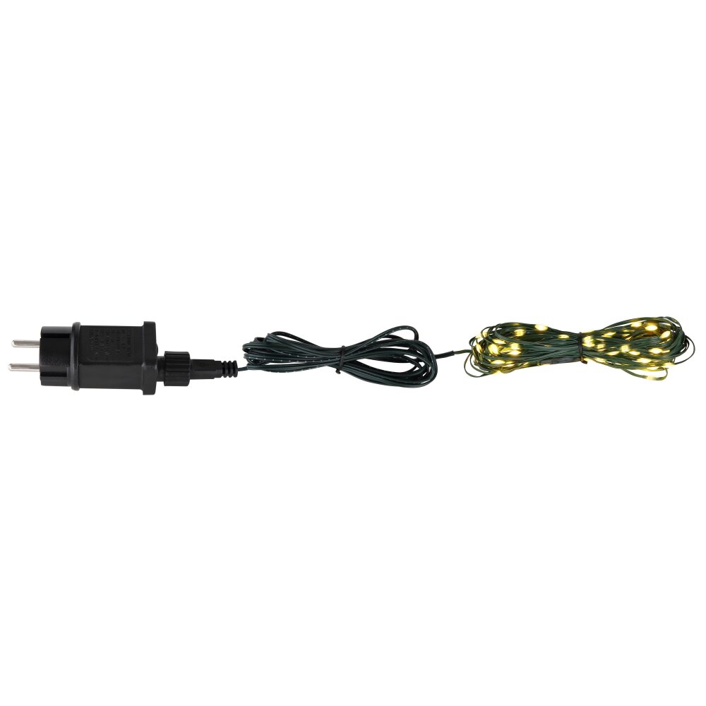 Globo Łańcuch świetlny LED Zielony, 100-punktowe main product photo