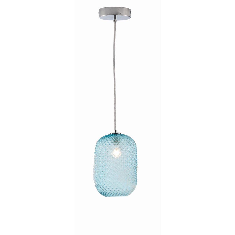 Luce-Design ASHFORD Lampa Wisząca Chrom, 1-punktowy main product photo