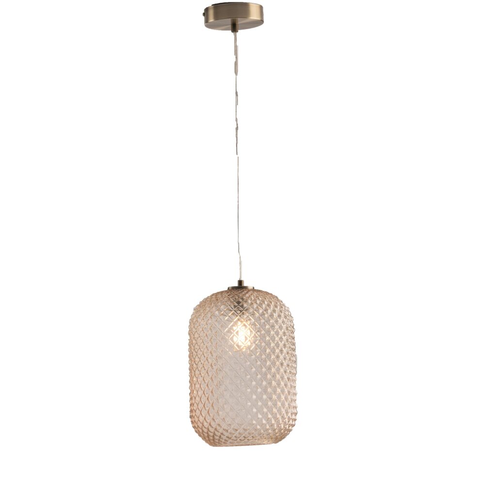 Luce-Design ASHFORD Lampa Wisząca Stary mosiądz, 1-punktowy main product photo