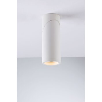 Luce-Design GENESIS-R6 Lampa Sufitowa Biały, 1-punktowy