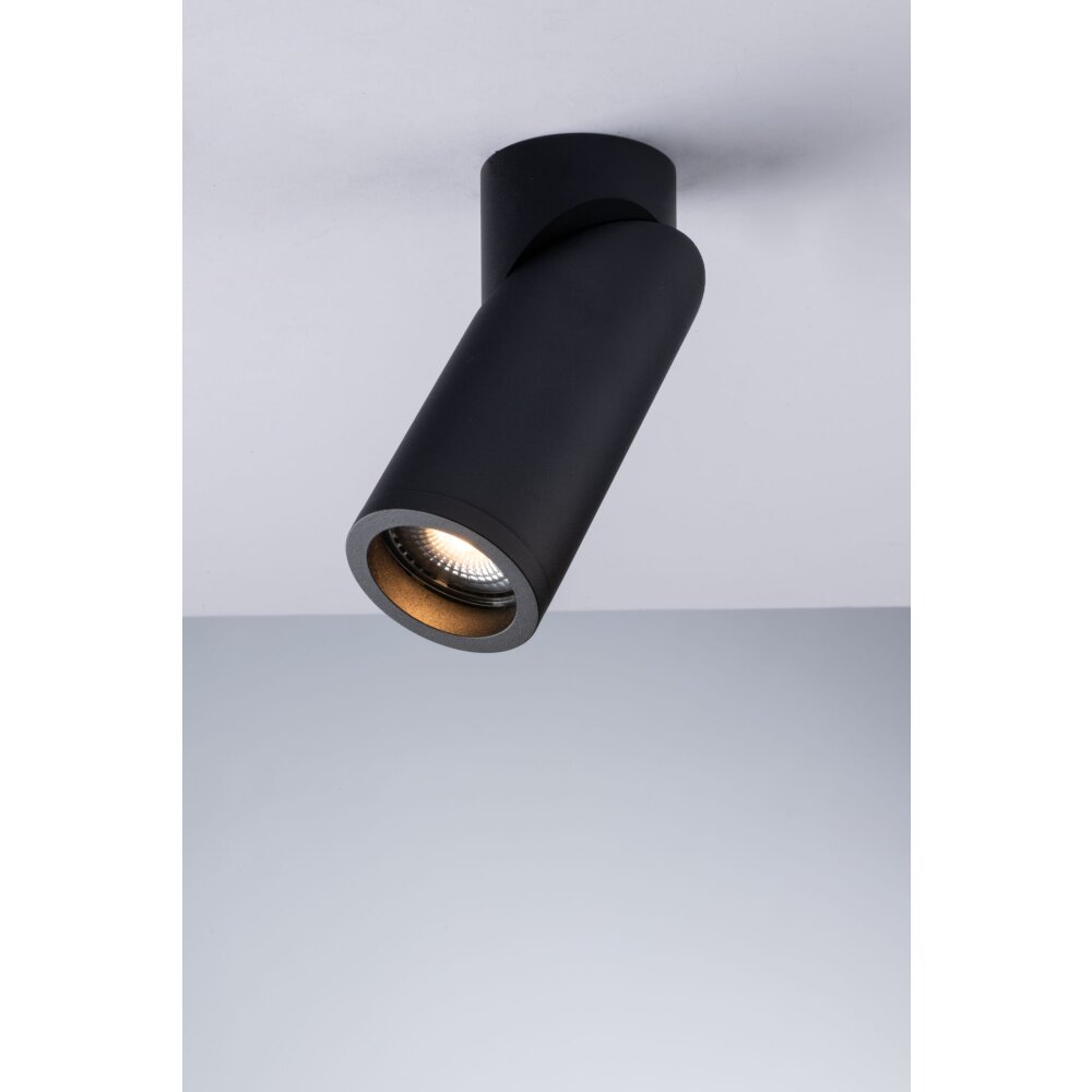 Luce-Design GENESIS-R6 Lampa Sufitowa Czarny, 1-punktowy main product photo