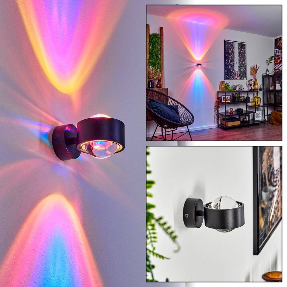 Sapri Lampa ścienna Czarny, 1-punktowy main product photo