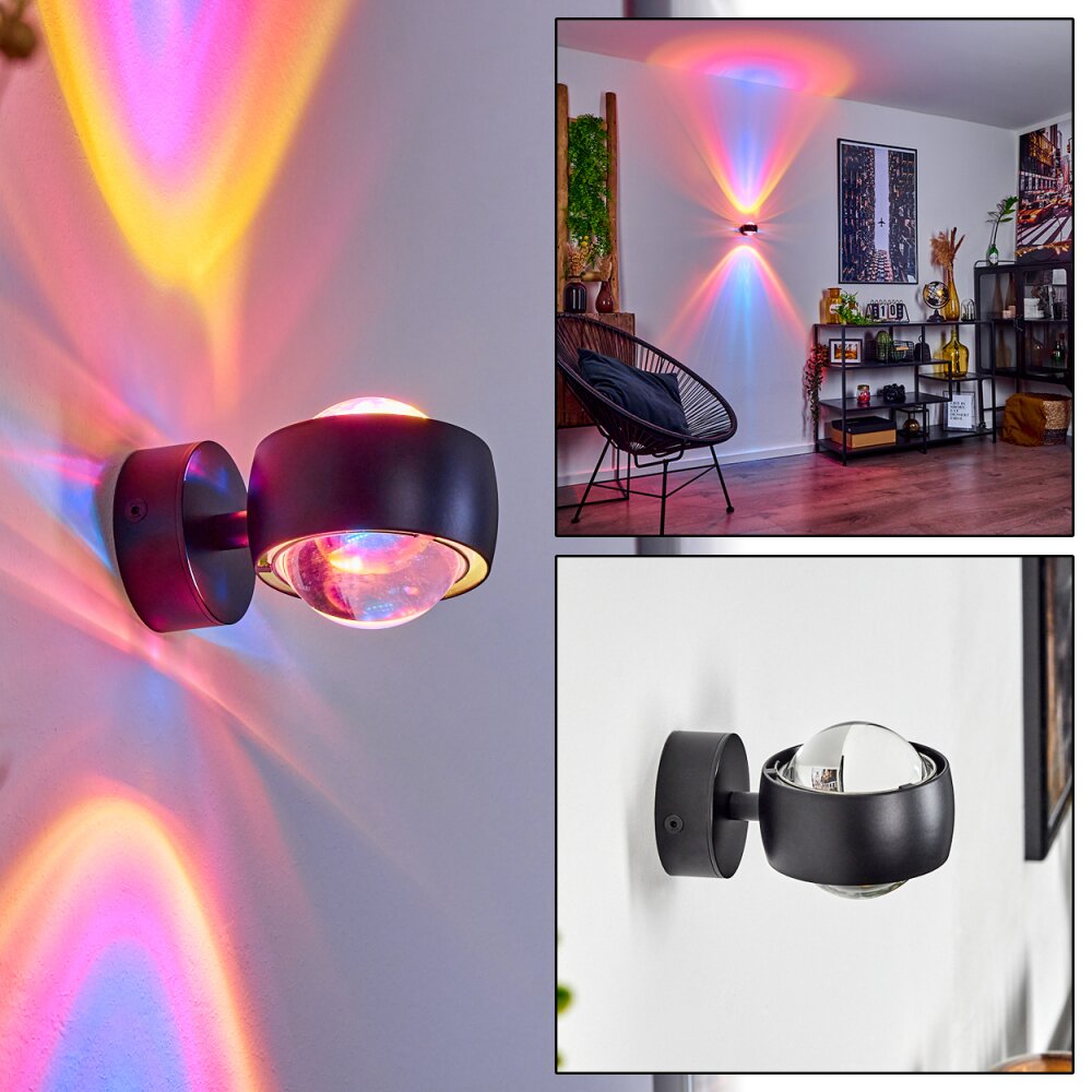 Sapri Lampa ścienna Czarny, 1-punktowy main product photo
