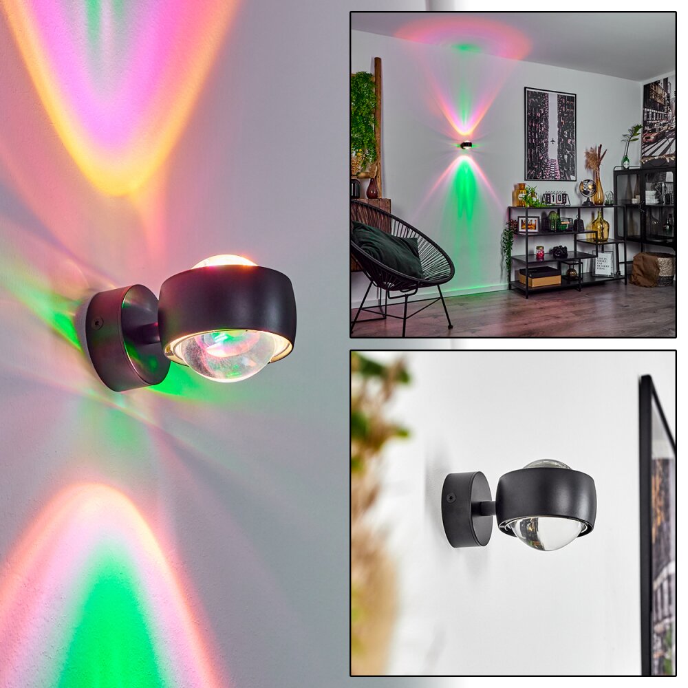 Sapri Lampa ścienna Czarny, 1-punktowy main product photo
