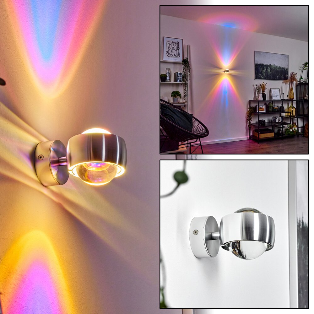 Sapri Lampa ścienna Srebrny, 1-punktowy main product photo
