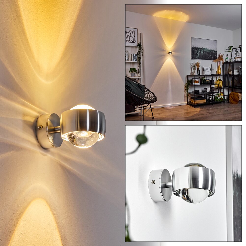 Sapri Lampa ścienna Srebrny, 1-punktowy main product photo