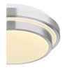 Globo GREGORY Lampa Sufitowa LED Aluminium, Biały, 1-punktowy, Czujnik ruchu
