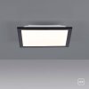 Leuchten-Direkt FLAT Lampa Sufitowa LED Czarny, 1-punktowy