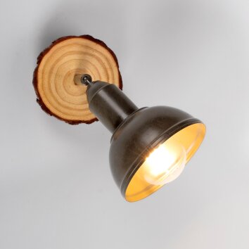 Leuchten-Direkt SWAMP Lampa ścienna Ecru, 1-punktowy