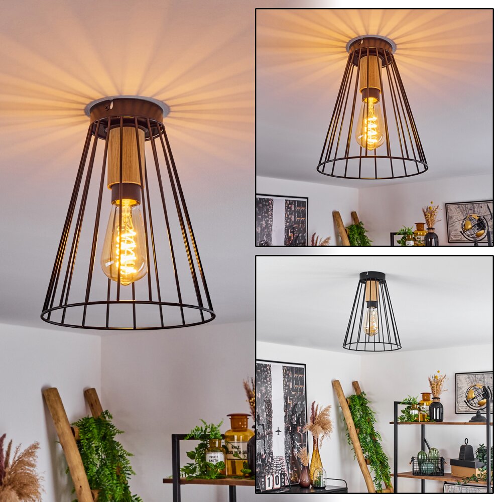 Arrawarra Lampa Sufitowa Ecru, Czarny, 1-punktowy main product photo