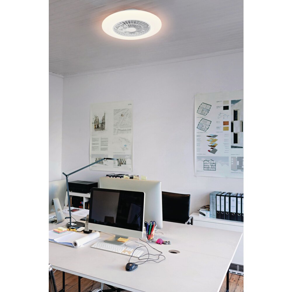 LEDVANCE Smart wentylator sufitowy Biały, 1-punktowy, Zdalne sterowanie main product photo