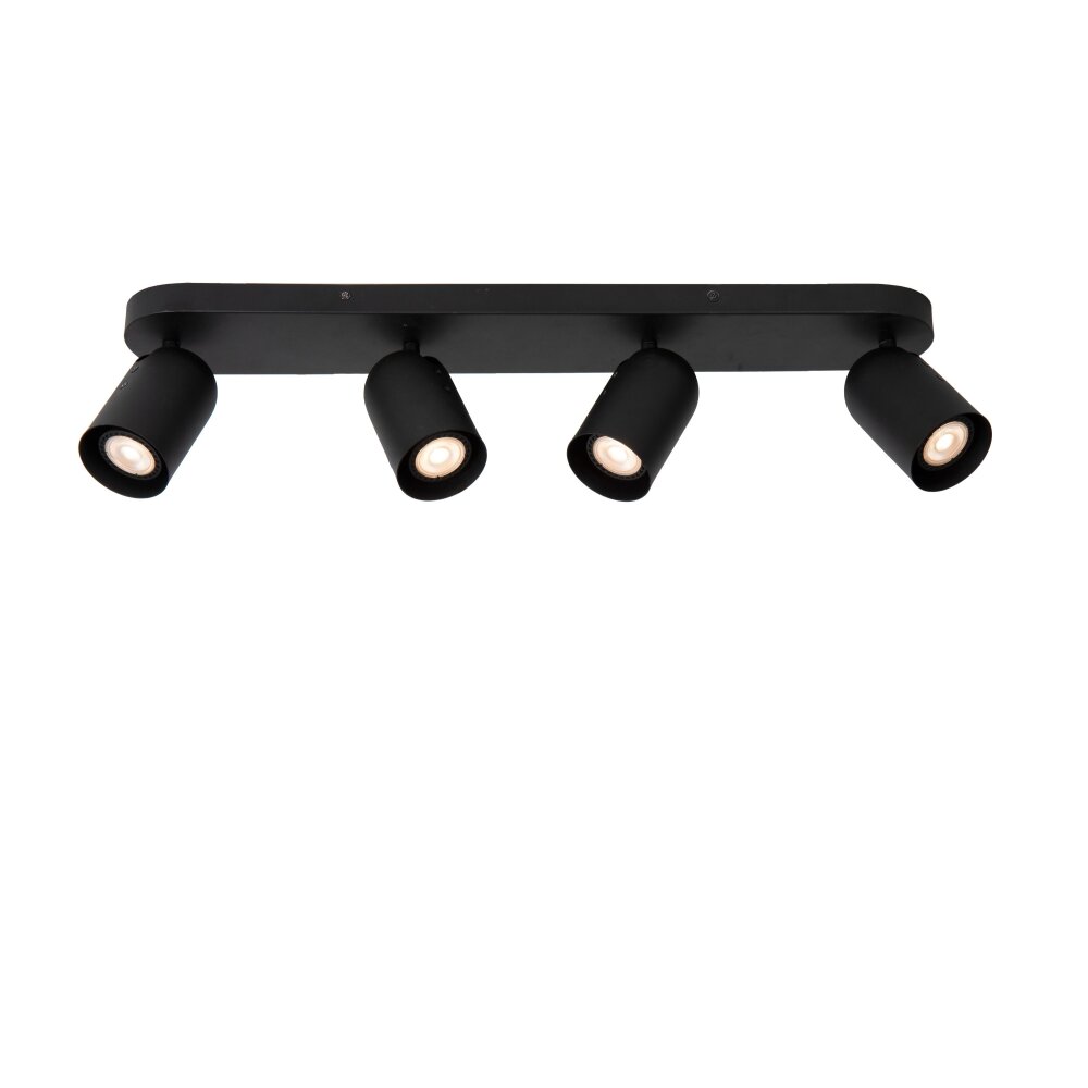 Lucide PUNCH Lampa Sufitowa Czarny, 4-punktowe main product photo