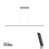 Paul-Neuhaus PURE-COSMO Lampa Wisząca LED Aluminium, 15-punktowe, Zdalne sterowanie