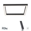 Paul-Neuhaus PURE-LINES Lampa Sufitowa LED Antracytowy, 1-punktowy, Zdalne sterowanie