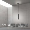 Paul-Neuhaus PURE-VEGA Lampa Wisząca LED Czarny, 3-punktowe
