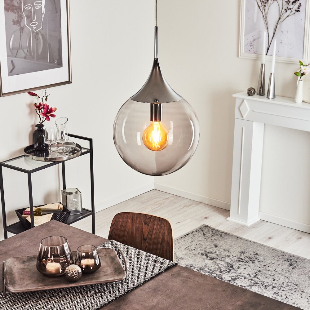 Calvisi Lampa Wisząca Chrom, 1-punktowy main product photo