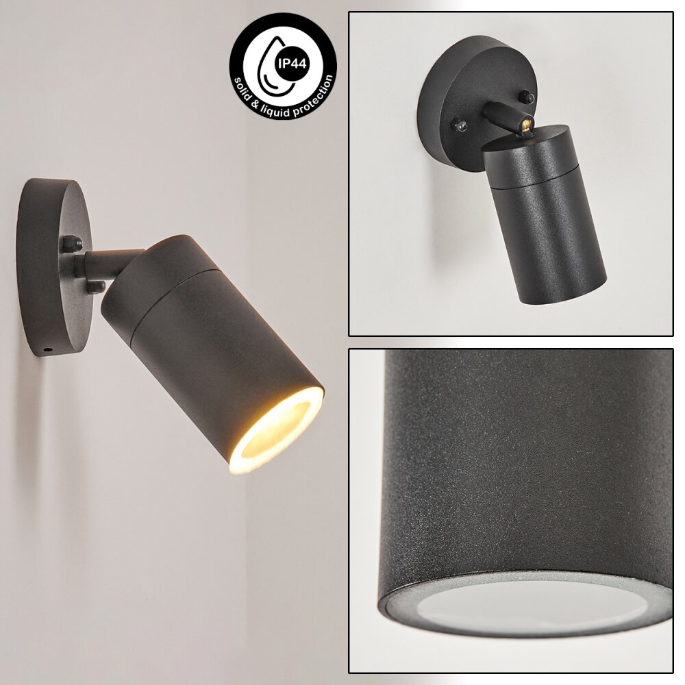 Bessiebelle Zewnętrzny kinkiet Czarny, 1-punktowy main product photo