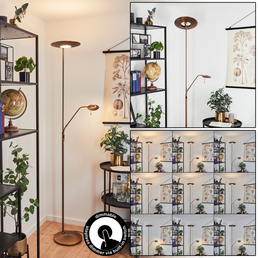 Confluencia Lampa Stojąca LED Brązowy, 2-punktowe main product photo
