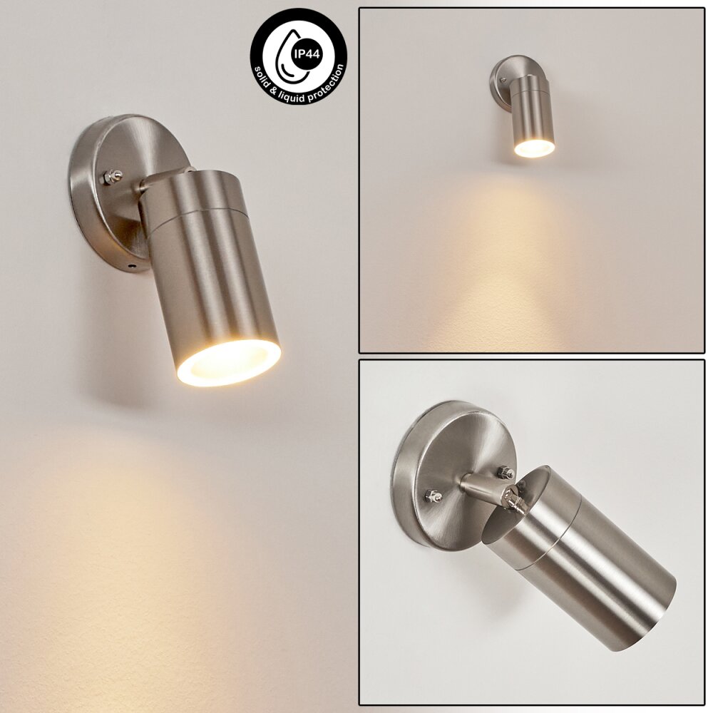 Bessiebelle Zewnętrzny kinkiet Stal nierdzewna, Biały, 1-punktowy main product photo