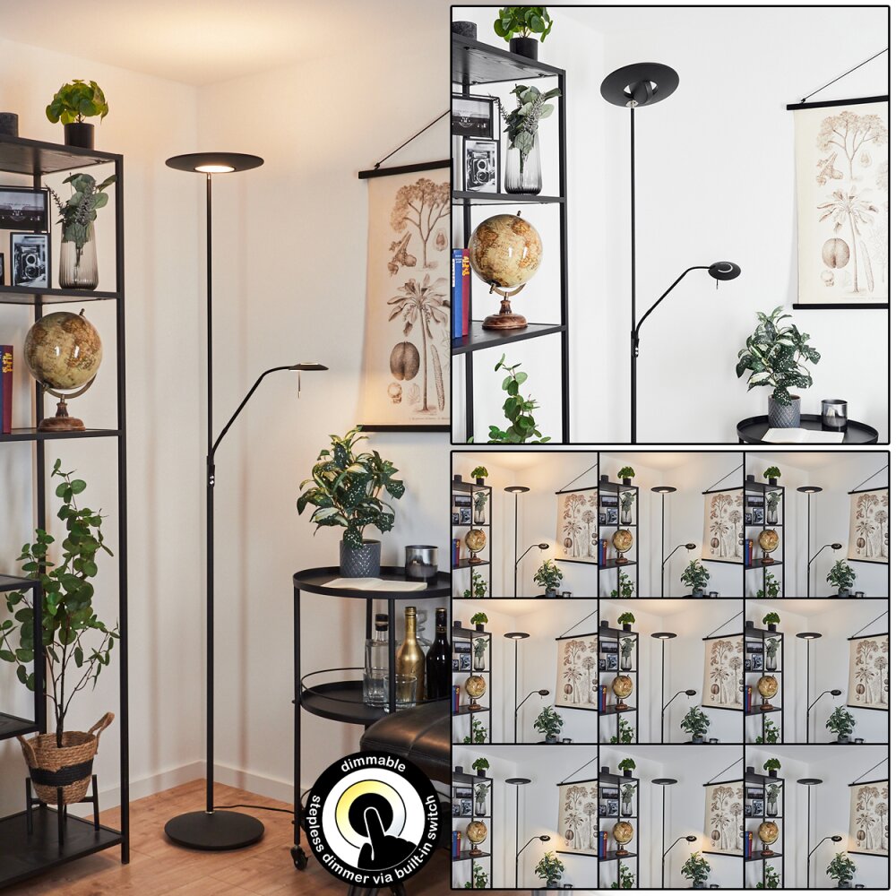 Confluencia Lampa Stojąca LED Czarny, 2-punktowe main product photo