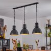 Tallaa Lampa Wisząca Czarny, 3-punktowe