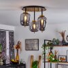 Verbania Lampa Sufitowa Przydymiony, 3-punktowe