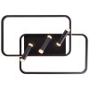 Brilliant Dalida Lampa Sufitowa LED Czarny, 1-punktowy, Zdalne sterowanie