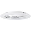 Brilliant Furtado Lampa Sufitowa LED Czarny, Biały, 1-punktowy, Zdalne sterowanie