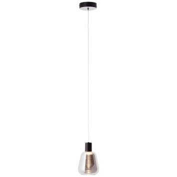 Brilliant Carlson Lampa Wisząca LED Czarny, 1-punktowy Brilliant Carlson Lampa Wisząca LED Czarny, 1-punktowy