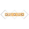 Brilliant Woodbridge Lampa Sufitowa LED Brązowy, Czarny, 1-punktowy