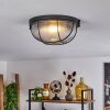 Quintay Lampa Sufitowa czarny, 1-punktowy