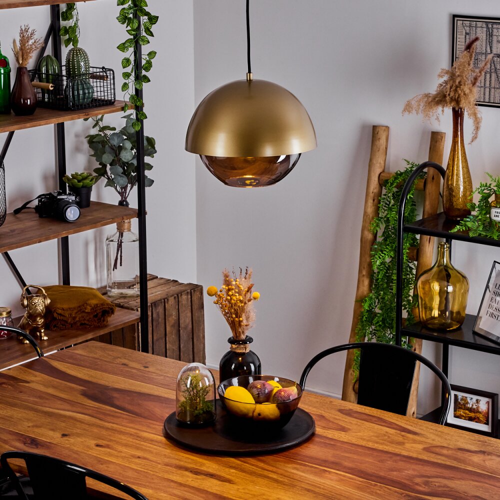 Entrevinhas Lampa Wisząca Złoty, Mosiądz, 1-punktowy main product photo