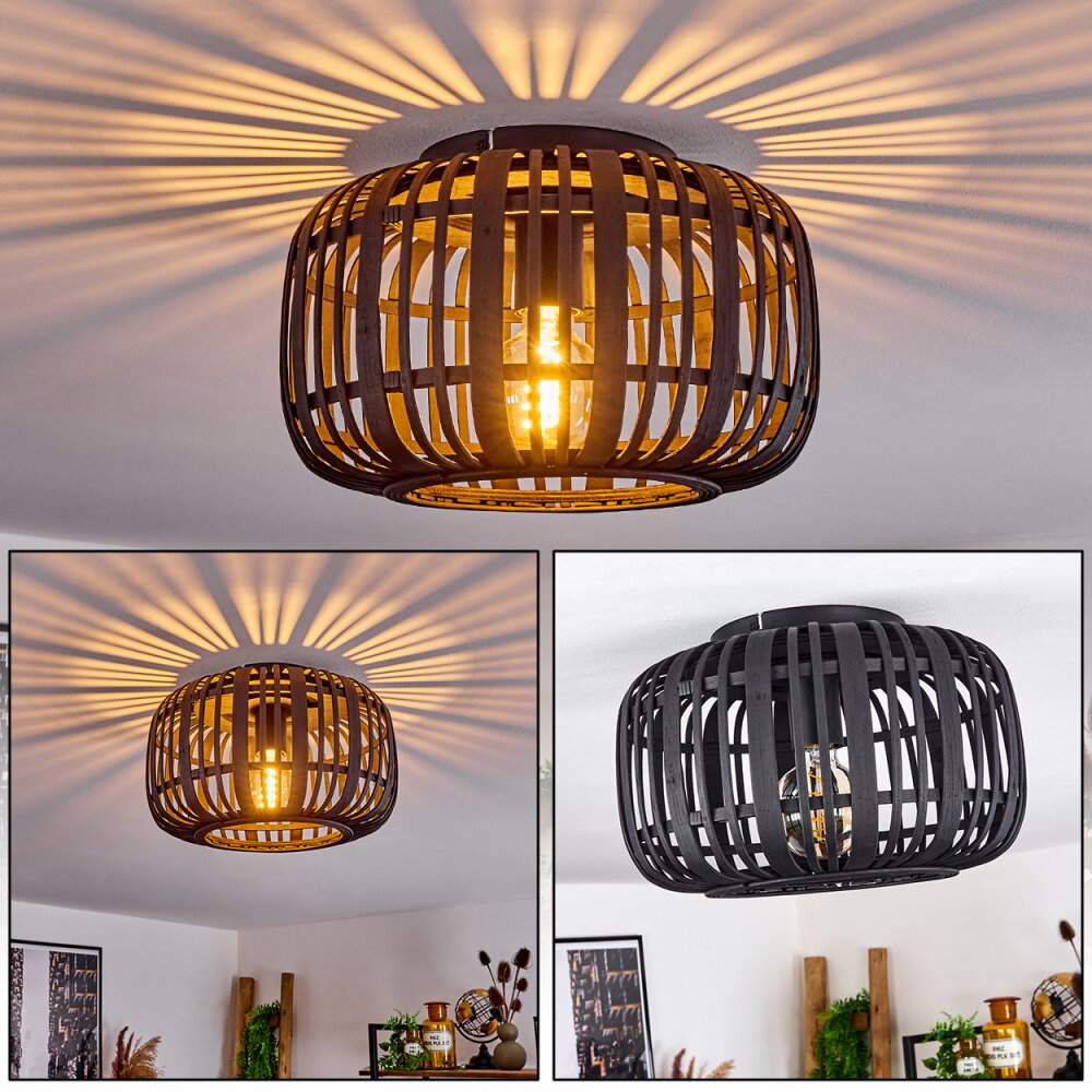 Teheran Lampa Sufitowa Czarny, 1-punktowy main product photo