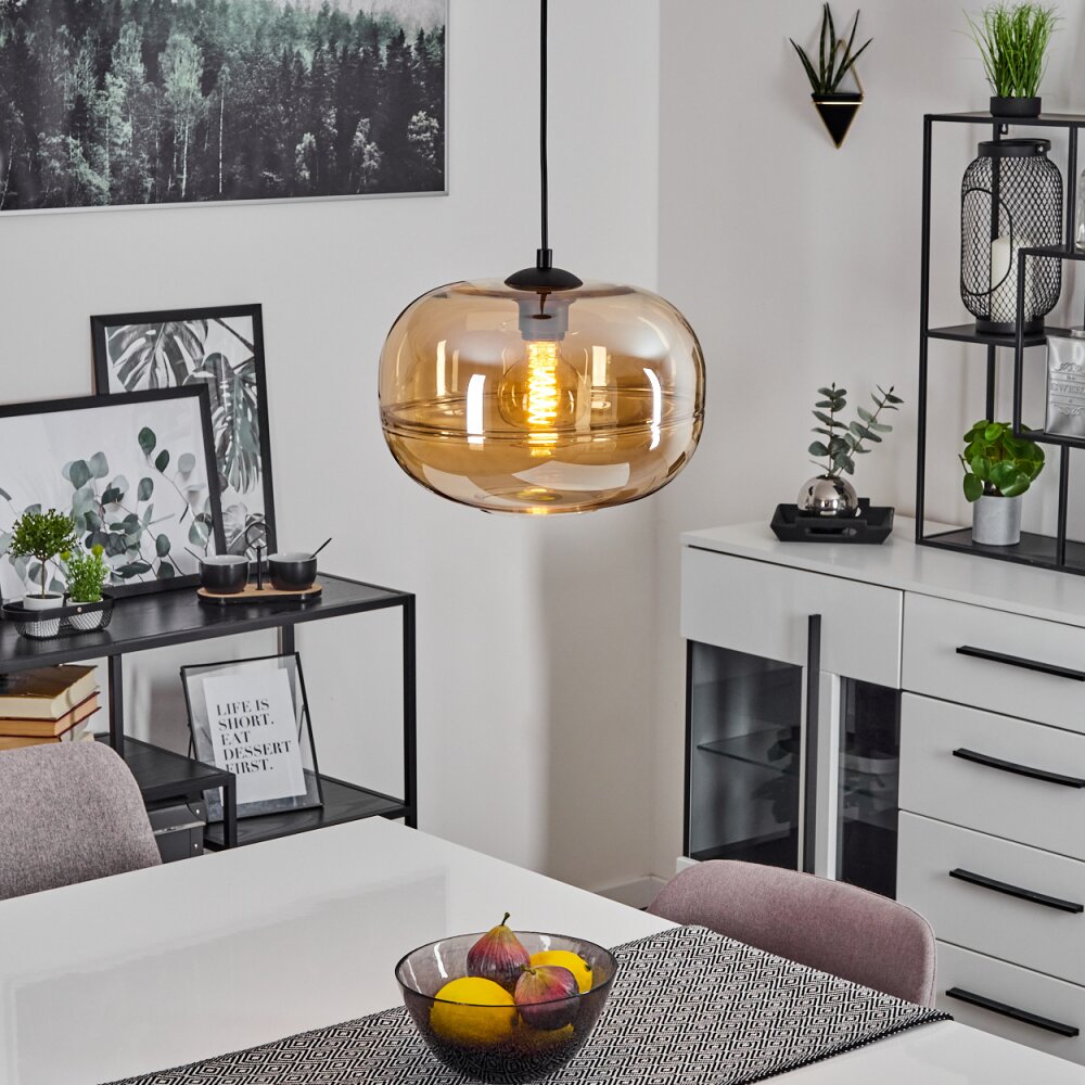 Collanco Lampa Wisząca Czarny, 1-punktowy main product photo