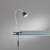 FHL easy Nox lampa z klipsem LED Czarny, 1-punktowy