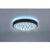Reality Chizu Lampa Sufitowa LED Czarny, 1-punktowy, Zdalne sterowanie, Zmieniacz kolorów