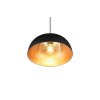 Reality Punch Lampa Wisząca Czarny, 1-punktowy