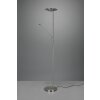 Trio Brantford Lampa Stojąca oświetlająca sufit LED Nikiel matowy, 1-punktowy